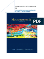Test Bank For Macroeconomics 8e by Andrew B Abel 0133407926
