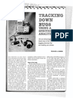 Tracking Down Bugs Using A Spectrum Analyzer