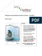 Panduan Cara Membaca Brochure Clinimix - ClinOleic - Feb 2011