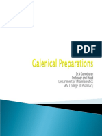 Galenical Preparations