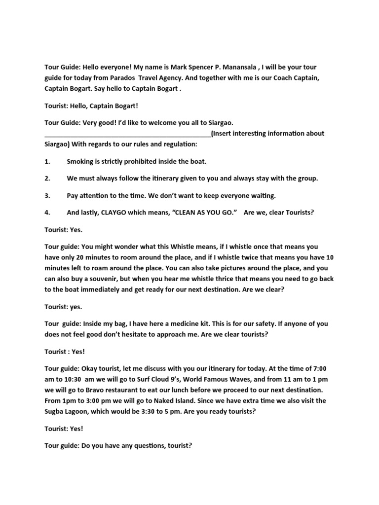 Tour Guide PDF