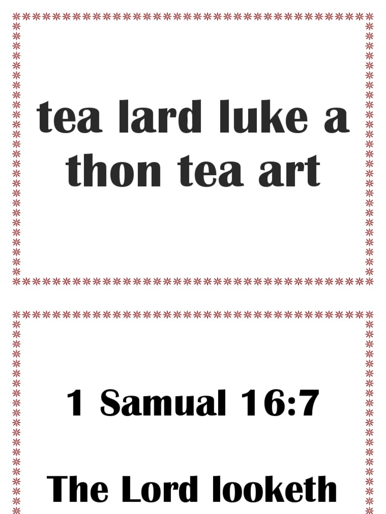 Old Testament Mad Gab Cards | PDF