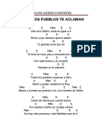 Todos Los Pueblos Te Aclaman