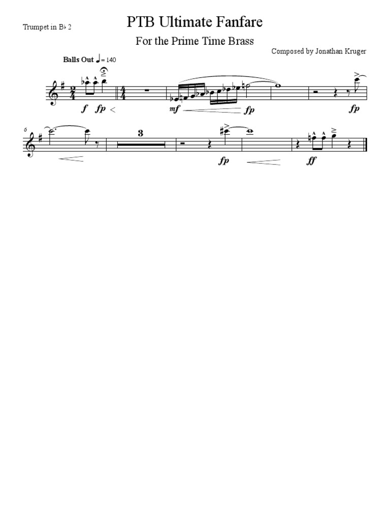PTB Ultimate Fanfare Trumpet 2 PDF