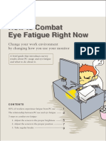 Eye Fatigue Prevention 