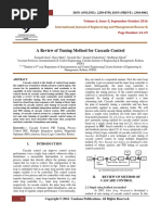 A Review of Tuning Method For Cascade Control