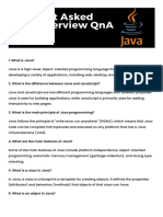 100 Most Asked Java Interview QnA