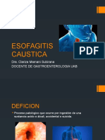 1 - Esofagitis Caustica