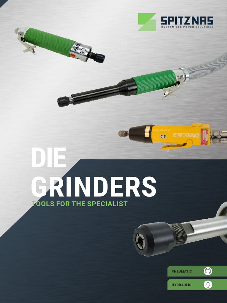 Die Grinders 0721E | PDF | Throttle | Valve
