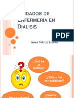 Cuidados de Enfermera en Dialisis