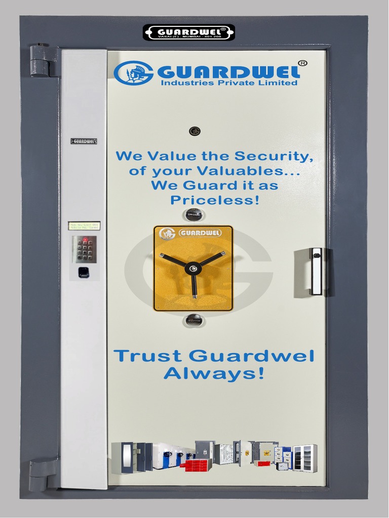 Secure Your Valuables with Guardwel | PDF | Bank Vault | Door