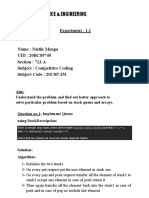 CC Worksheet 1 20BCS9740