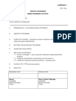 Format Kertas Kerja Program