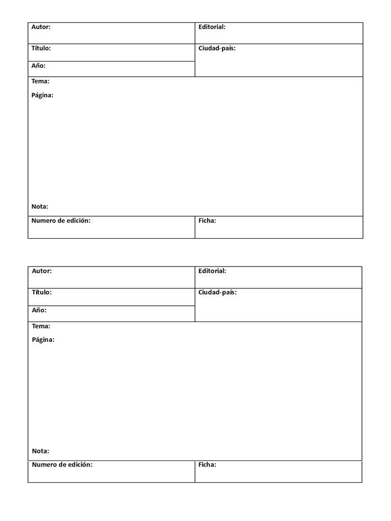 FICHA | PDF