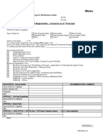 F-BD-006-V12 Memo - Agency Application For PIAM Registraton - Inclusion As 2nd Principal