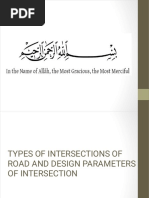 Lecture 4 Intersections Transportation Engineering 