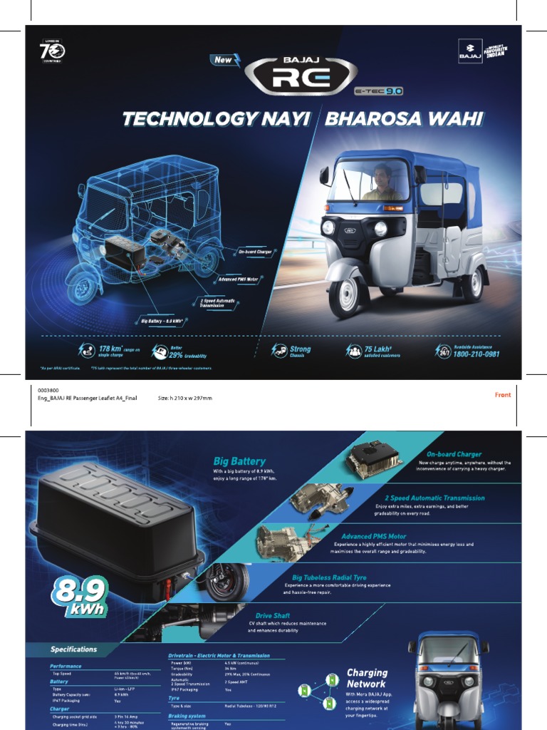 Bajaj RE ETEC 90 PDF