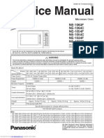 Panasonic Ne-1054f, Ne1064f, Ne1024f Service Manual