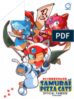 Samurai Pizza Cats Official Fanbook Artbook