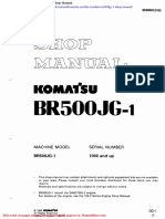 Komatsu Mobile Crushers Br500jg 1 Shop Manual