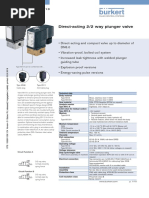 Burkert Type 6013 Solenoid Valve