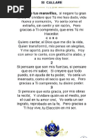 Cantos y letras de LLDM | PDF
