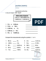 Grade 4 Compare Capacities C