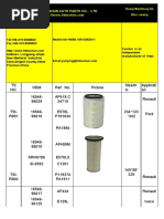 Fuel Filter Specifications Catalogue | PDF | Automotive
