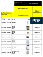 Truck Air Filter Catalog