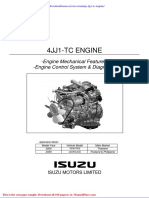 Isuzu Service Training 4jj1 TC Engine