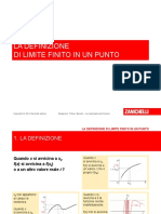 Bergamini Powerpoint 23630 Definizione Limite Finito in Un Punto