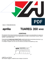 Aprilia Tuareg 350 WIND User Manual - 1989