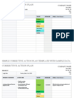 IC Simple Corrective Action Plan 11714