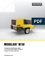 Mobilair M50: Compresor Portátil para Obras
