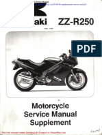 Kawasaki Zzr250!90!96 Supplementary Service Manual