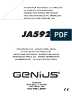 Handleiding Genius JA592