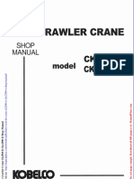 Kobelco Crawler Crane Ck2500 II Cke2500 II Shop Manual