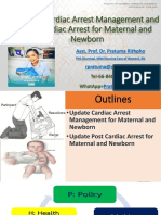 Material 3 - Update Cardiac Arrest Management and Post Cardiac Arrest For Maternal and Newborn - Prof. Dr. Pratuma Rithpho