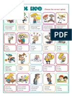 Template School Life Multiple Choice