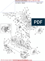 Cub Cadet Parts Manual For Model 466 Diesel 4x4 SN 1b027g 1b028g