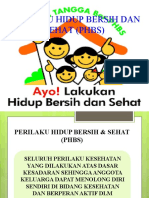 Materi Pelatihan Phbs 2022