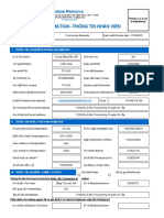 Employee Data Form