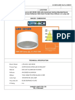 Luminaire Data Sheet