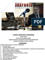 CURSO ORATORIA MODERNA-12 Mayo 2023 FACES UCV