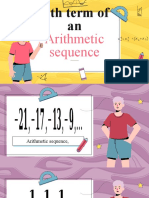 NTH Term of An Arithmetic Sequence - Regular