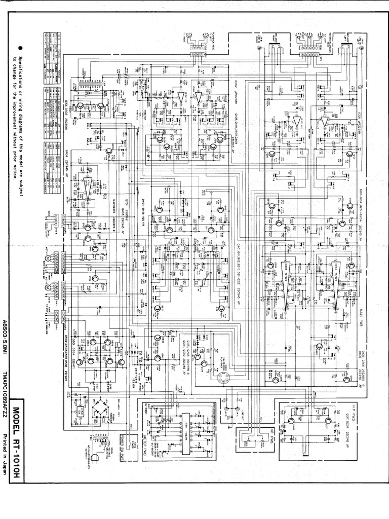 Sharp RT-1010H | PDF
