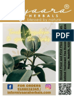 Niyaara Herbals Finish List Dec 2022-1