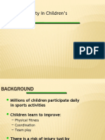 2.3 Safety in Children