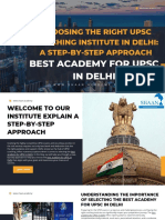 Best Academy For UPSC in Delhi