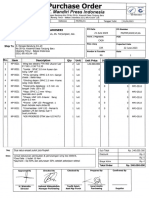 PO CV. Berkah Mandiri Karoseri - 001